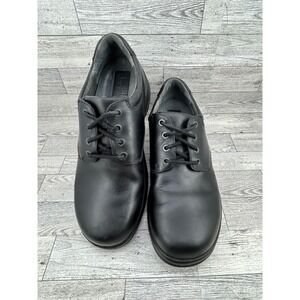 Dansko Black Leather Lace Up‎ Oxford Shoes Comfort Slip Resistant Men EU 44